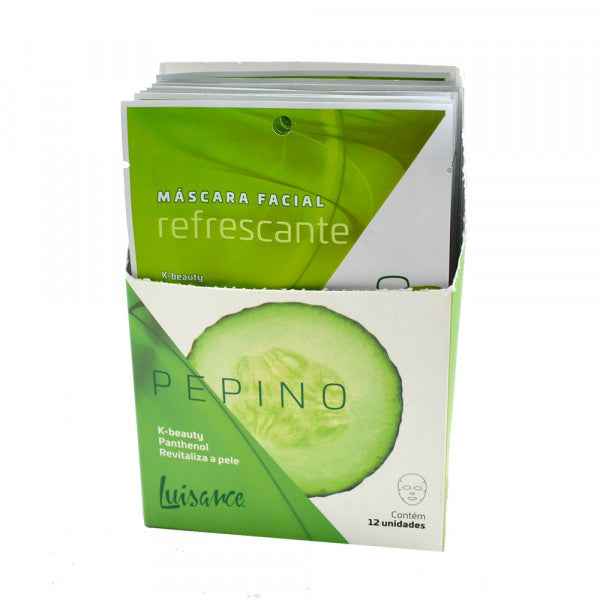 Máscara Facial Refrescante Pepino Luisance LK0006