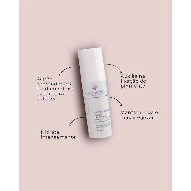 Creme Nutry Repair Hidratação e Fixação do Pigmento na Pele - 15g