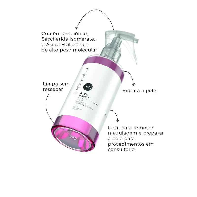 Demaquilante Água Micelar – 250ml