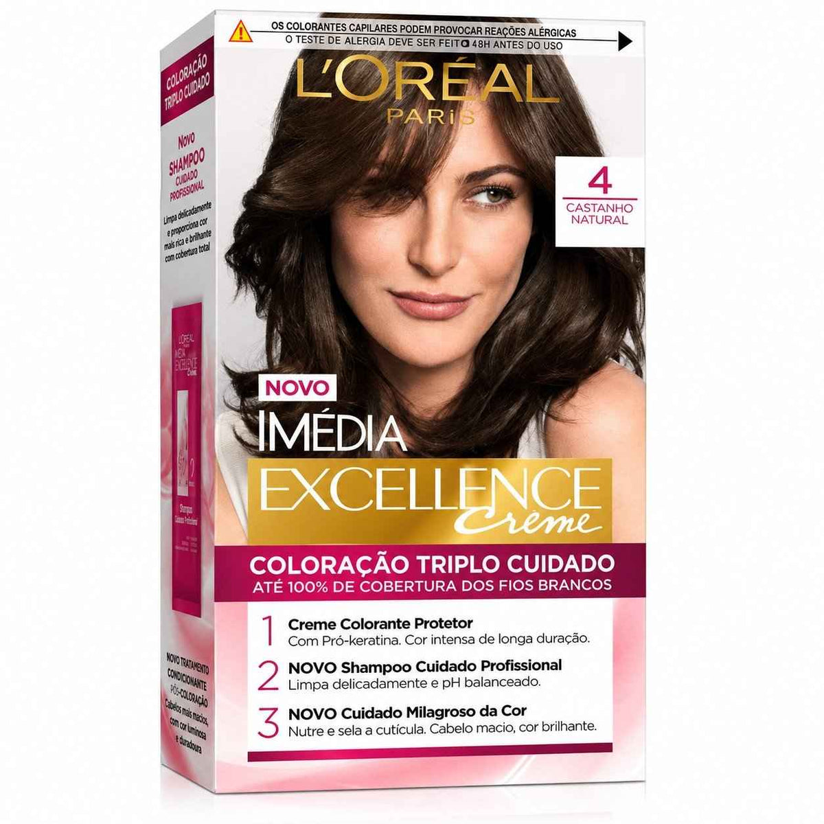 TINT IMEDIA 4 CASTANHO NATURAL LOREAL